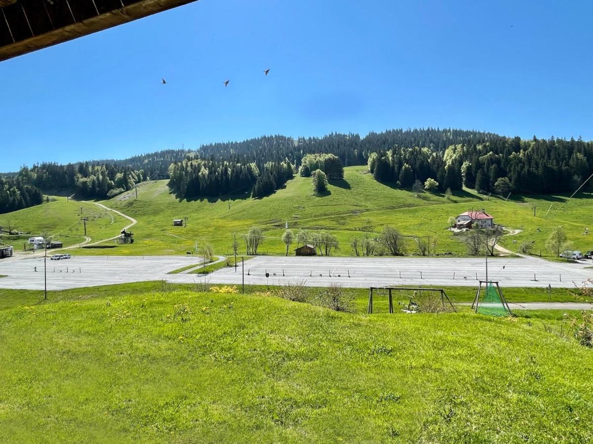 Gite Avec Terrasse Et Belle Vue - Chaletnelda Com Lamoura Exterior photo