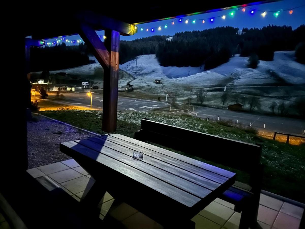 Gite Avec Terrasse Et Belle Vue - Chaletnelda Com Lamoura Exterior photo